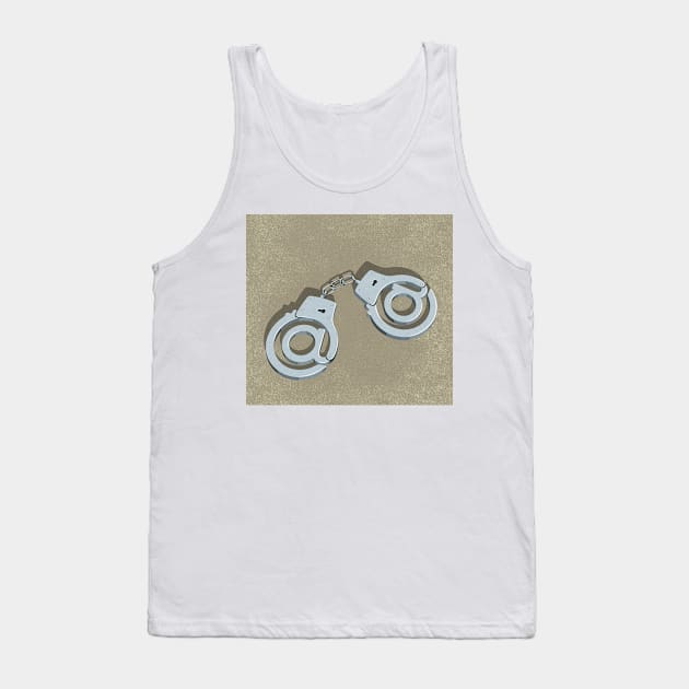 @ Handcuffs Tank Top by John Holcroft